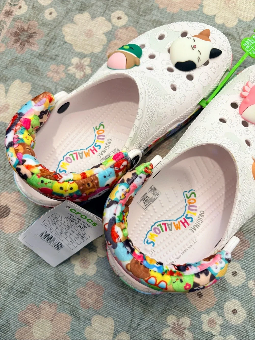 New Squishmallows Crocs size M5/W6